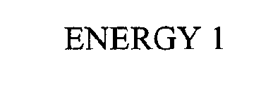 ENERGY 1