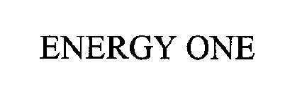 ENERGY ONE