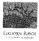 ELKHORN RIDGE VINEYARDS & WINERY