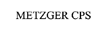 METZGER CPS