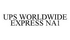 UPS WORLDWIDE EXPRESS NA1