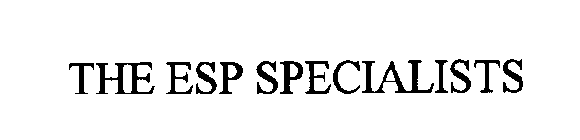THE ESP SPECIALISTS