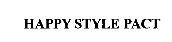HAPPY STYLE PACT