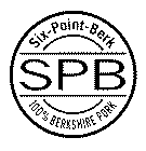 SIX-POINT-BERK SPB 100% BERKSHIRE PORK