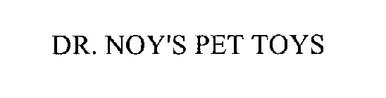 DR. NOY'S PET TOYS