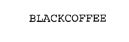 BLACKCOFFEE