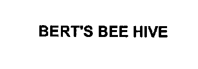 BERT'S BEE HIVE