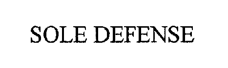 SOLE DEFENSE