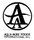 AA AQUA-AGRI FOODS INTERNATIONAL, INC.