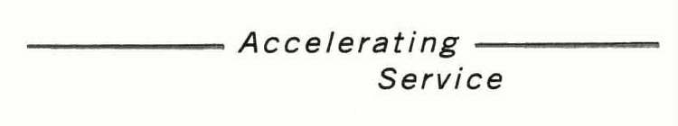ACCELERATING SERVICE
