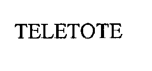 TELETOTE