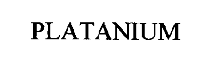 PLATANIUM