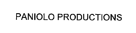 PANIOLO PRODUCTIONS