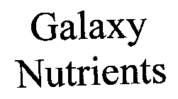 GALAXY NUTRIENTS
