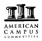 AMERICAN CAMPUS COMMUNITIES