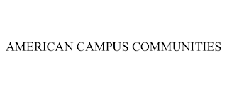 AMERICAN CAMPUS COMMUNITIES