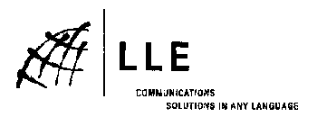 LLE COMMUNICATIONS SOLUTIONS IN ANY LANGUAGE