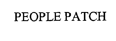 PEOPLE PATCH