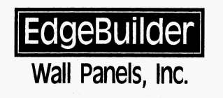 EDGEBUILDER WALL PANELS, INC.