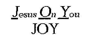 JESUS ON YOU JOY