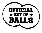 OFFICIAL SET OF BALLS