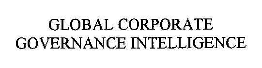 GLOBAL CORPORATE GOVERNANCE INTELLIGENCE