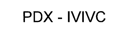 PDX - IVIVC