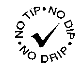 NO TIP NO DIP NO DRIP
