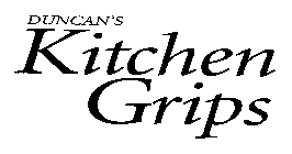 DUNCAN'S KITCHEN GRIPS