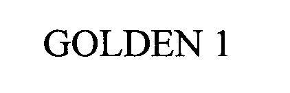 GOLDEN 1