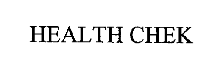 HEALTH CHEK