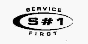 SERVICE FIRST S#1