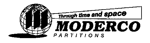THROUGH TIME AND SPACE MODERCO PARTITIONS