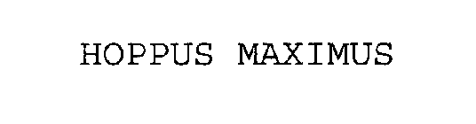 HOPPUS MAXIMUS