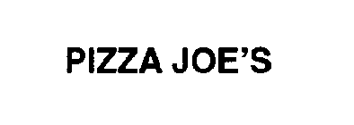 PIZZA JOE'S