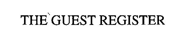 THE GUEST REGISTER