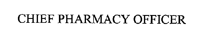 CHIEF PHARMACY OFFICER