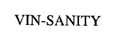 VIN-SANITY