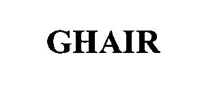 GHAIR