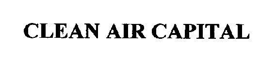 CLEAN AIR CAPITAL