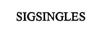 SIGSINGLES