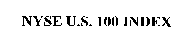 NYSE U.S. 100 INDEX