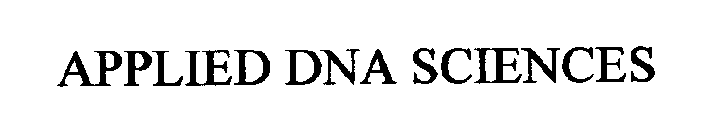 APPLIED DNA SCIENCES