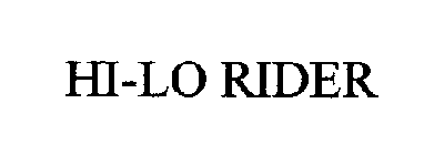 HI-LO RIDER