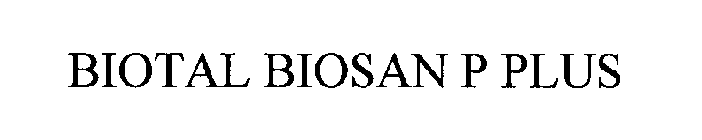 BIOTAL BIOSAN P PLUS