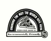 CHANGING THE WAY THE WORLD EATS PIZZA ENVIRONMENTALLY FRIENDLY PIZZA BOX 2000 INC. PB2K