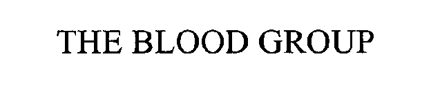 THE BLOOD GROUP