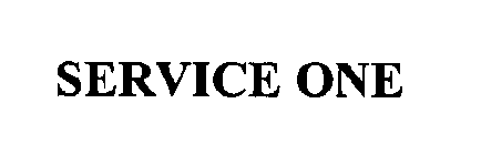 SERVICE ONE