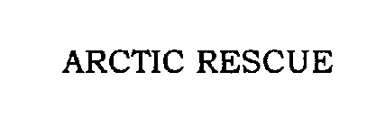 ARCTIC RESCUE