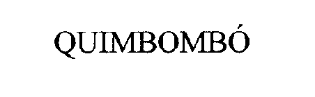 QUIMBOMBÓ